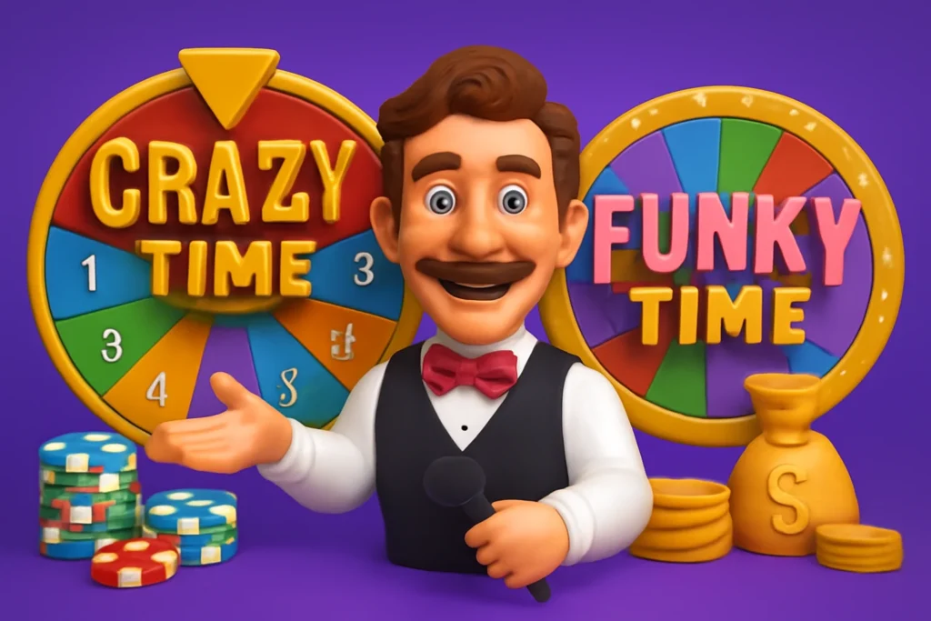 From Crazy Time to Funky Time